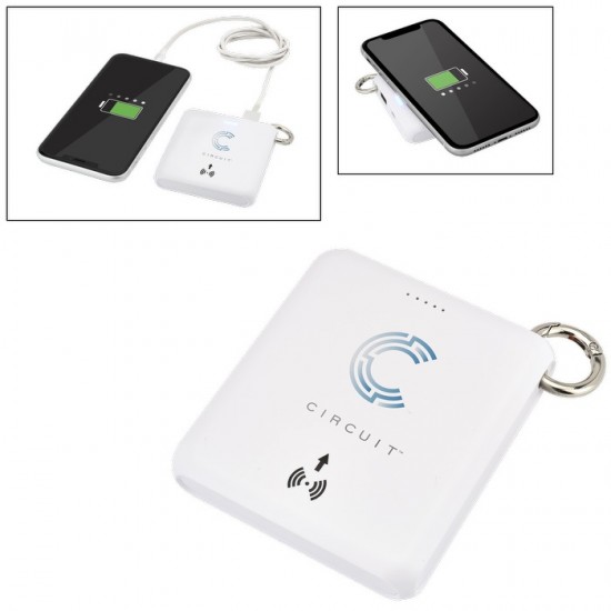 Banque de puissance O Ring avec ou sans fil 5000 mAh