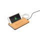 Chargeur de bureau 5W, fini bambou