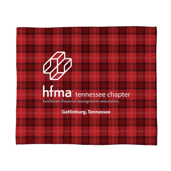 Jeté en peluche en sublimation Pro Vision 50" X 60" (créez votre propre visuel)