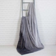 Jeté 4 NUANCES DE GRIS 60" X 70"