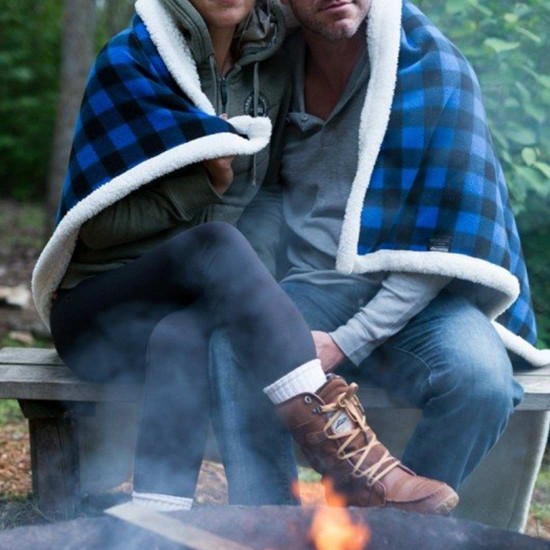 Jeté Sherpa LUMBERJACK  50" X 60"