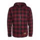 Veston carrelé à capuchon - Adulte
