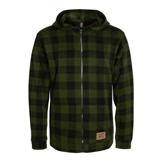 Veston carrelé à capuchon - Adulte