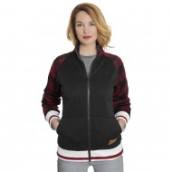 Veston manches raglan carrelées - Femme