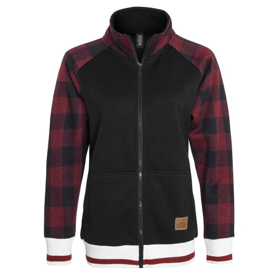 Veston manches raglan carrelées - Femme