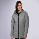 Manteau épais STADIUM avec capuchon détachable - Femme