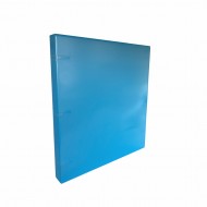 Cartable Recyclable à anneaux Lettre 1" - Bleu Océan