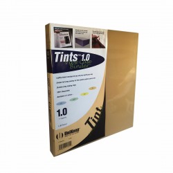 3 Rings View Case Binder 1" Letter - 100% Recyclable - Orange / Tints Clear